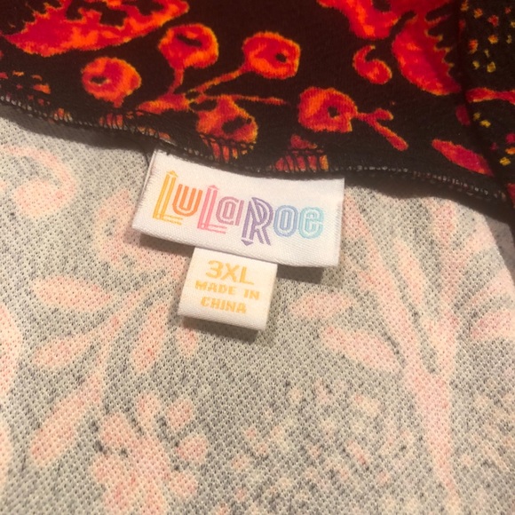 NWT Cassie LulaRoe Cozy Pencil Skirt Plus Size 3x - Picture 4 of 6